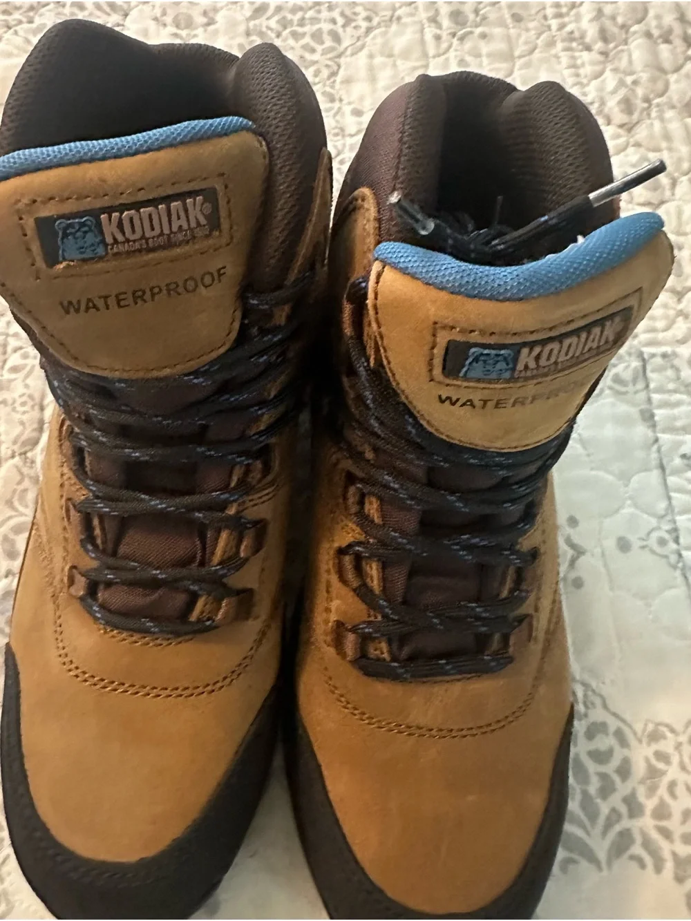Kodiak Brown Waterproof women work  Boots sizes 9 1/2 & 10
